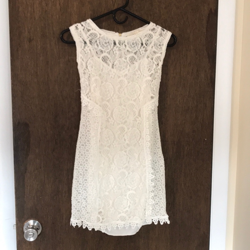 Short bachelorette white dress! NWOT